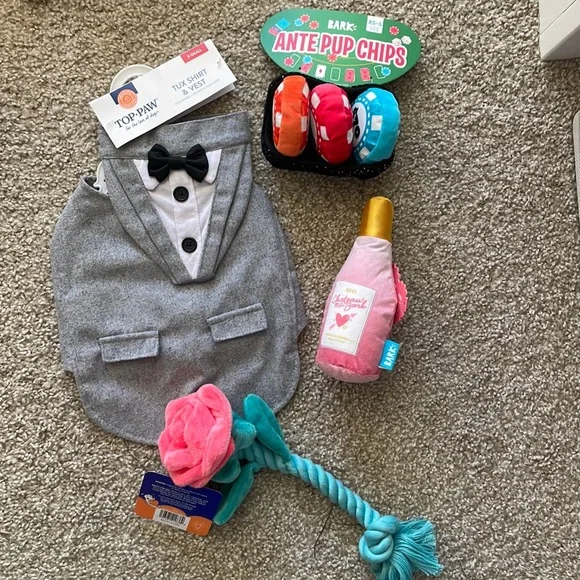 barkbox rose toy Pet Supplies : REQIHO Rose Dog Toys for Puzzle, Dog Birthday Toy Enrichment  Squeaky Crinkle Treat Dispensing Toy for Small Medium Breed Puppy :  Amazon.com main image 1